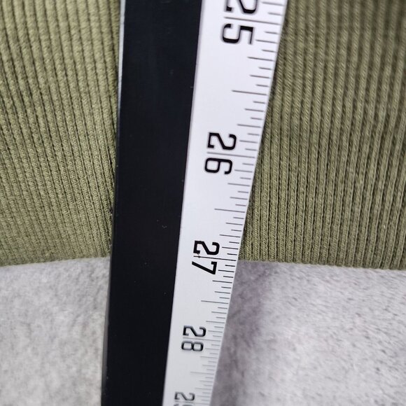 Mens All In Motion Olive Geen Pullover Fleece Hoodie Drawstring Long Sleeve S - Picture 5 of 6